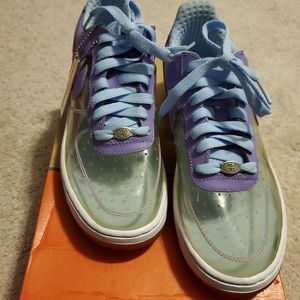 Air force one invisible woman clear light iris - ice blue